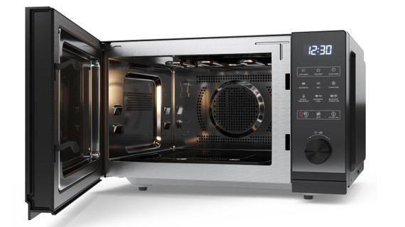 Sharp YC-GC52FE-B forno a microonde Superficie piana Microonde combinato 25 L 900 W Nero