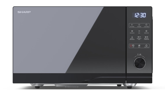 Sharp YC-GC52FE-B forno a microonde Superficie piana Microonde combinato 25 L 900 W Nero