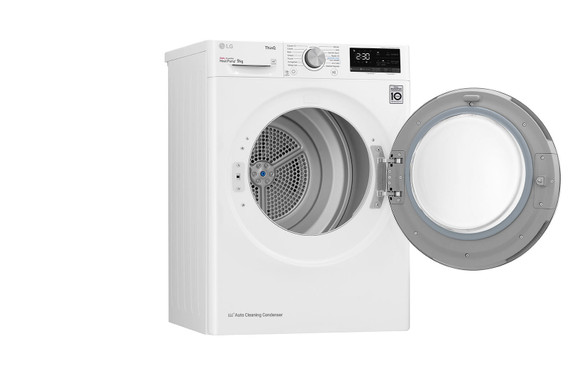 LG RH90V5AV5N asciugatrice Libera installazione Caricamento frontale 9 kg A++ Bianco