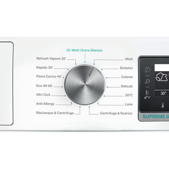 Whirlpool W6 W045WB IT lavatrice Caricamento frontale 10 kg 1400 Giri/min Bianco