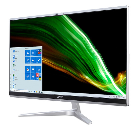Acer Aspire C24-1650 Intel® Core™ i5 i5-1135G7 60,5 cm (23.8") 1920 x 1080 Pixel PC All-in-one 8 GB DDR4-SDRAM 512 GB SSD Windows 11 Home Wi-Fi 6 (802.11ax) Argento