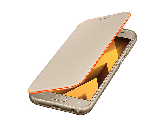 Samsung EF-FA320 custodia per cellulare Custodia flip a libro Oro