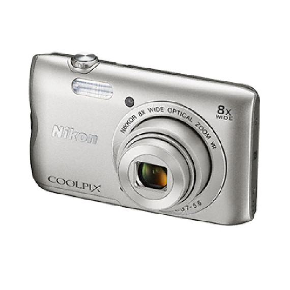 Nikon COOLPIX A300 1/2.3" Fotocamera compatta 20,1 MP CCD 5152 x 3864 Pixel Argento