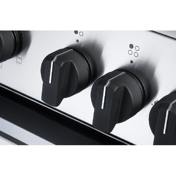 De’Longhi DEMX 65 ED cucina Elettrico Gas Acciaio inossidabile