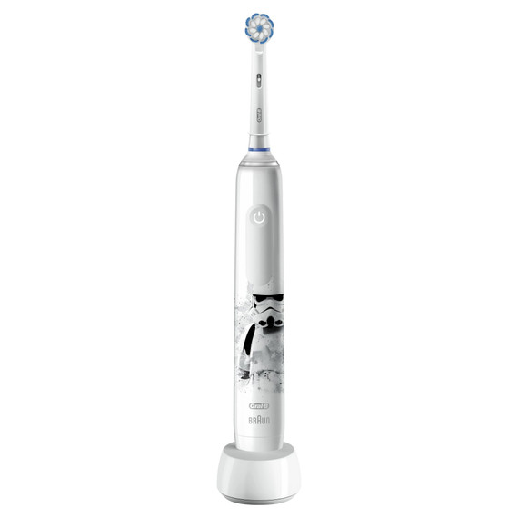 Oral-B Junior Spazzolino Elettrico Ricaricabile Pro 3 Star Wars per Bambini. 1 Spazzolino + 1 Testina