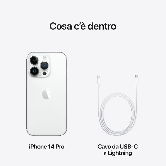 Apple iPhone 14 Pro 128GB Argento
