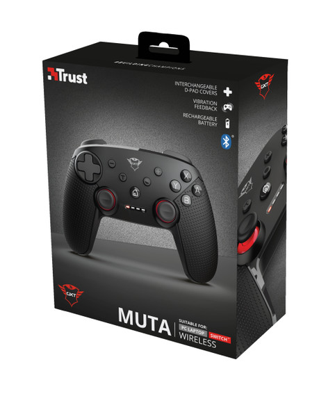 Trust GXT 1230 Muta Bluetooth Gamepad Nintendo Switch, PC