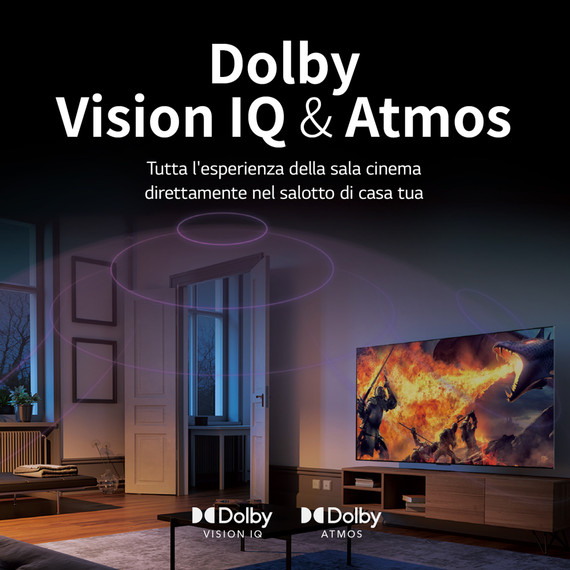 LG OLED 4K 55'' Serie CS6 OLED55CS6LA Smart TV NOVITÀ 2022
