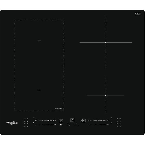 Whirlpool WL S7960 NE Nero Da incasso 60 cm Piano cottura a induzione 4 Fornello(i)