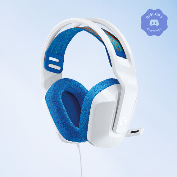 Logitech G G335 Auricolare Cablato A Padiglione Giocare Bianco