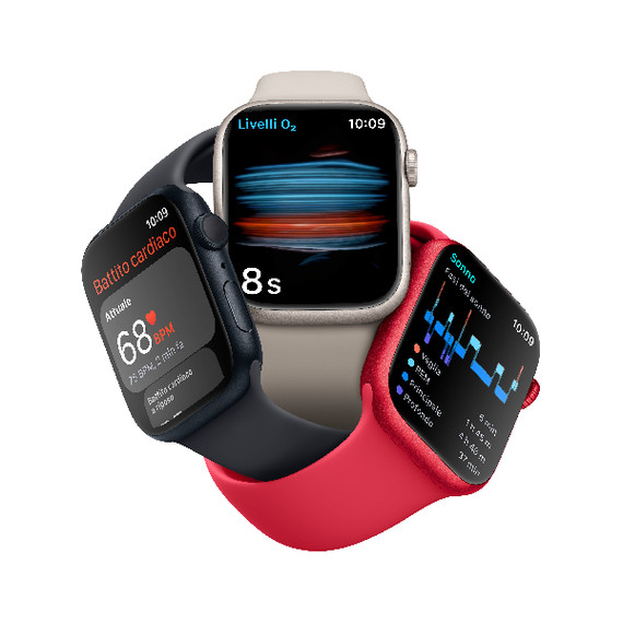 Apple Watch Series 8 GPS 45mm Cassa in Alluminio color