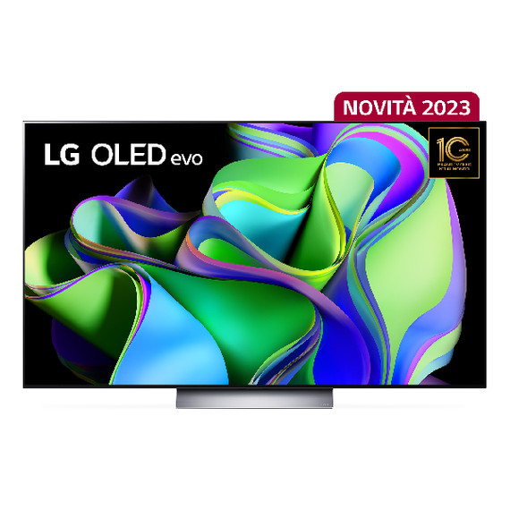LG OLED evo 55'' Serie C3 OLED55C34LA, TV 4K, 4 HDMI, SMART TV 2023 (1)