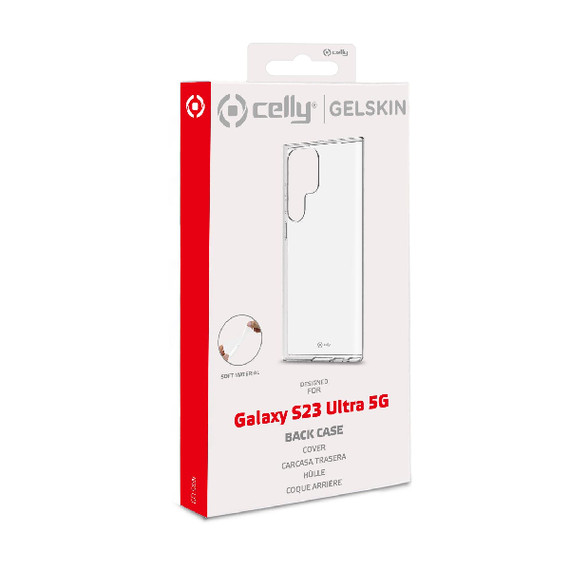 Celly GELSKIN1033 custodia per cellulare 17,3 cm (6.8") Cover Trasparente