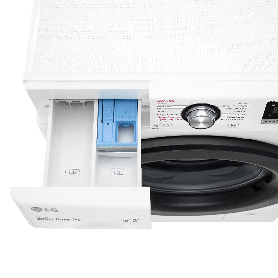 LG F2WV3S7S6E Lavatrice slim 7kg AI DD, Classe D, 1200 giri, Vapore