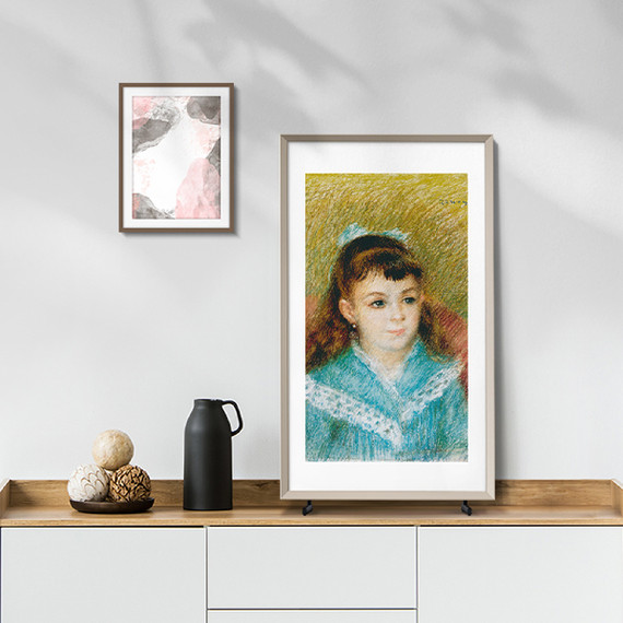 Samsung Lifestyle TV QE32LS03CBUXZT The Frame QLED Full HD, Smart TV 32" Matte Display, OTS Lite, Black 2023