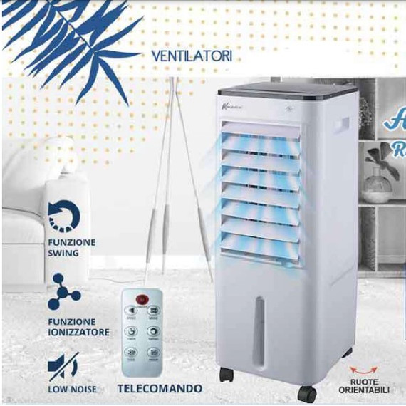 KASAVIVA RAFFREDDATORE D'ARIA AIR COOLER 80W3 IN 1