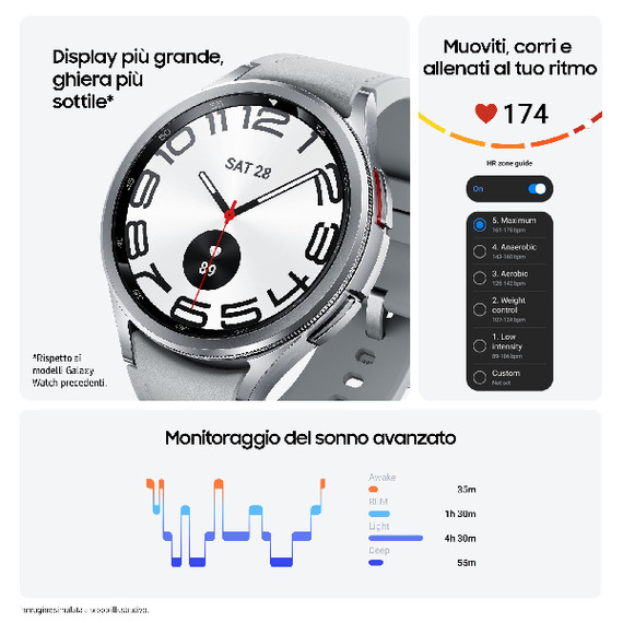 Samsung Galaxy Watch6 Classic (Bluetooth, 43mm) (-9)