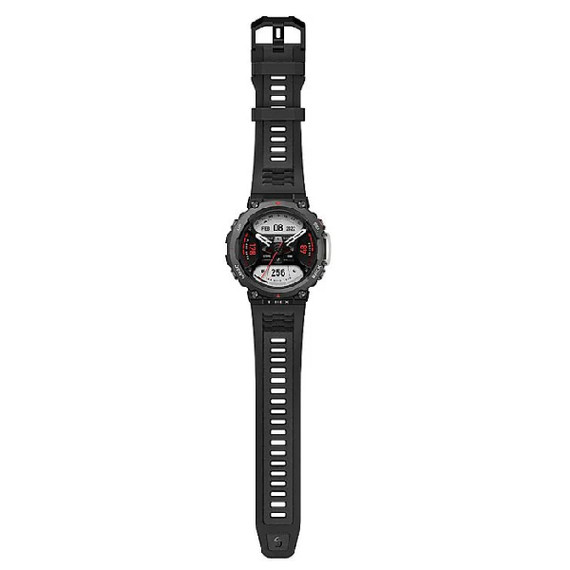 Amazfit T-Rex 2 3,53 cm (1.39") AMOLED 47 mm Digitale 454 x 454 Pixel Touch screen Nero GPS (satellitare)