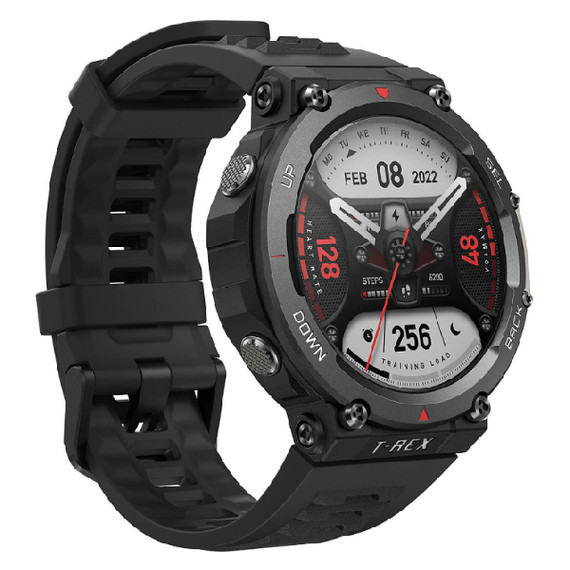 Amazfit T-Rex 2 3,53 cm (1.39") AMOLED 47 mm Digitale 454 x 454 Pixel Touch screen Nero GPS (satellitare)