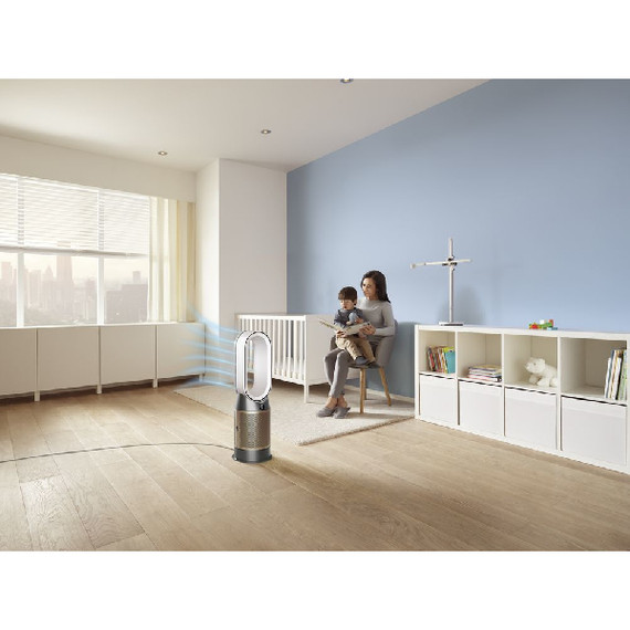 Dyson HP09 27 m² 63 dB 40 W Oro, Argento