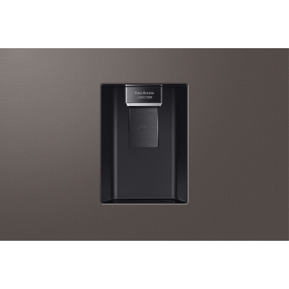 Samsung RT47CB6736C2 frigorifero Doppia Porta BESPOKE AI Libera installazione con congelatore Wifi 462 L Classe E, Cotta Charcoal
