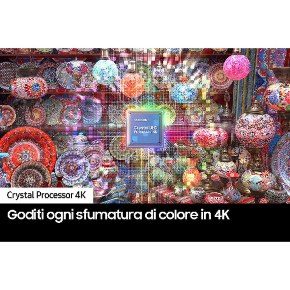 Samsung Series 7 Crystal UHD 4K 43" CU7190 TV 2023