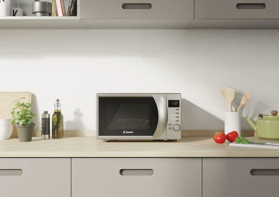 Candy Smart CMG2071DS Superficie piana Microonde con grill 20 L 700 W Argento