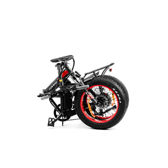 Argento e-Mobility MiniMax GT Grigio, Rosso Alluminio Taglia unica 50,8 cm (20") 26,7 kg Ioni di Litio