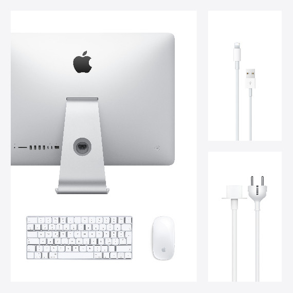 Apple iMac Intel® Core™ i5 54,6 cm (21.5") 1920 x 1080 Pixel PC All-in-one 8 GB DDR4-SDRAM 256 GB SSD macOS Catalina 10.15 Wi-Fi 5 (802.11ac) Argento