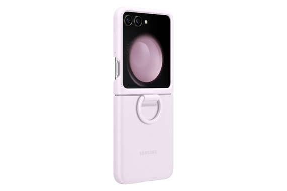 Samsung Galaxy Z Flip5 Silicone Case with Ring (-9)