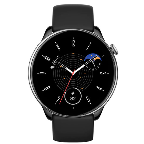 Amazfit GTR Mini 3,25 cm (1.28") AMOLED 42 mm Digitale 416 x 416 Pixel Touch screen Nero, Argento GPS (satellitare)