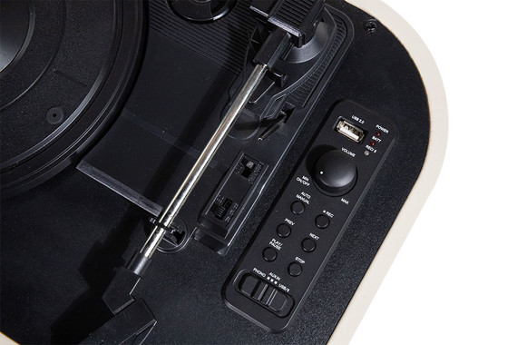 Trevi SALLY GIRADISCHI STEREO WIRELESS USB AUX-IN BATTERIA RICARICABILE TT 1020 BT BEIGE