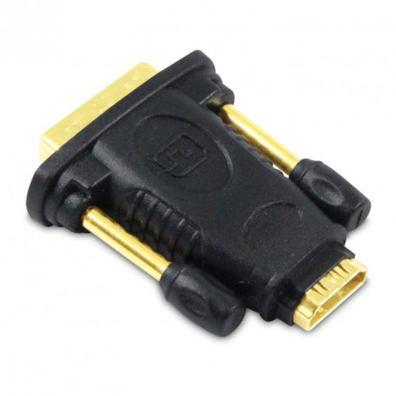 Metronic 470302 adattatore per inversione del genere dei cavi DVI-D HDMI Nero