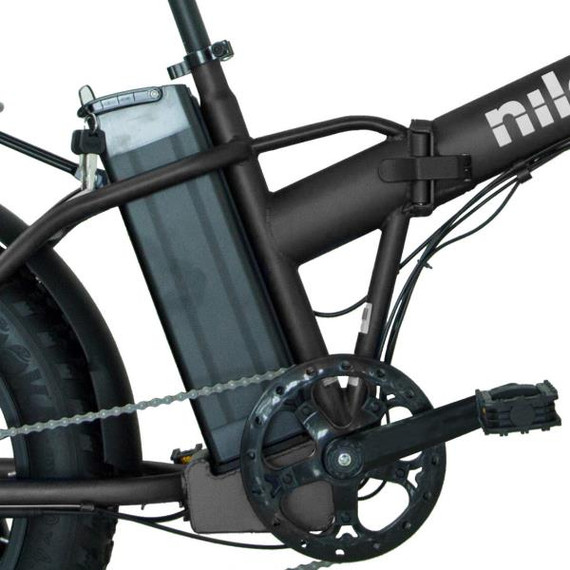 Nilox Urban - E-Bike K10 Plus Black | Pieghevole, Ruote FAT 20”, 250W, 36V 10Ah, Freno a Disco, Display LCD
