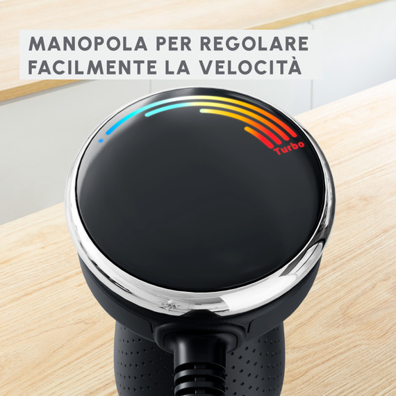 Moulinex Quickchef+ 0,8 L Frullatore ad immersione 1000 W Nero