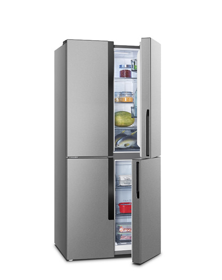 San Giorgio Frigorifero Americano Side by Side SQ50NFXDH 427 Litri, No Frost, Inox, Classe F, Silenzioso