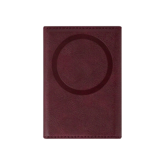 ETRES Smart Wallet Classic Red Color SNAP CONNECT Bordeaux