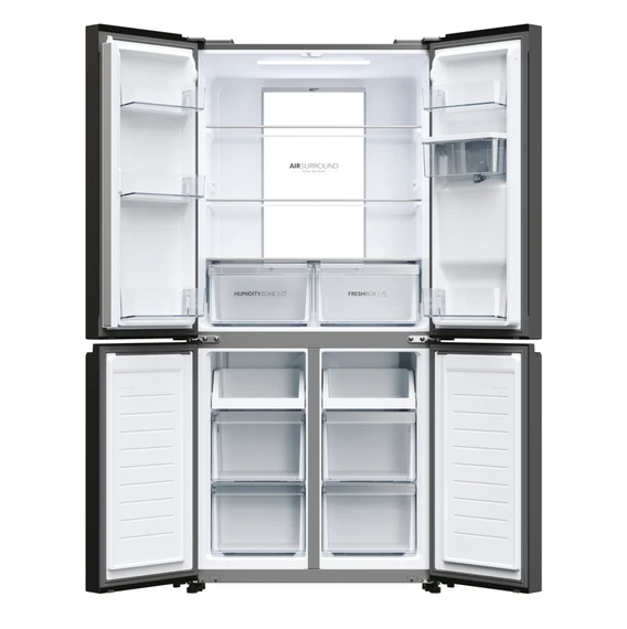 Haier Cube 83 Serie 7 HCR7818DWPT frigorifero side-by-side Libera installazione 467 L D Nero