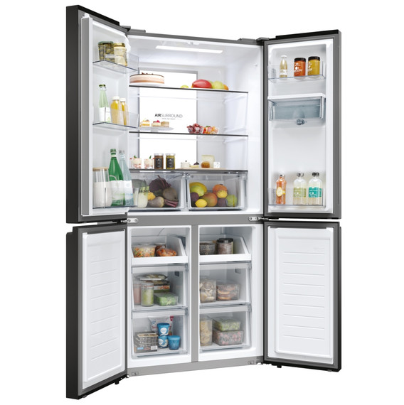 Haier Cube 83 Serie 7 HCR7818DWPT frigorifero side-by-side Libera installazione 467 L D Nero