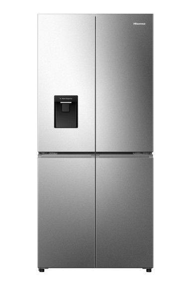 Hisense RQ5P470SMIE frigorifero con congelatore 482 L E Argento, Acciaio inox