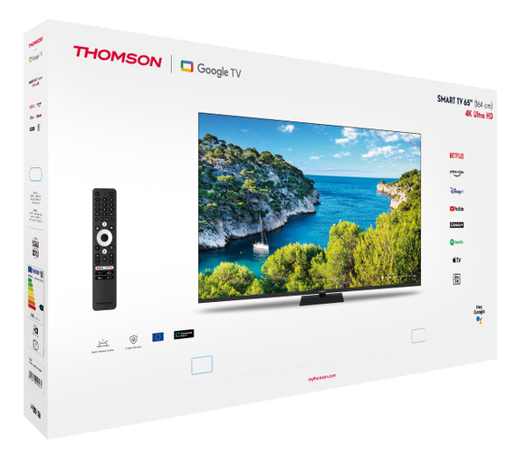 Thomson 65UG4S14 165,1 cm (65") 4K Ultra HD Smart TV Wi-Fi Nero