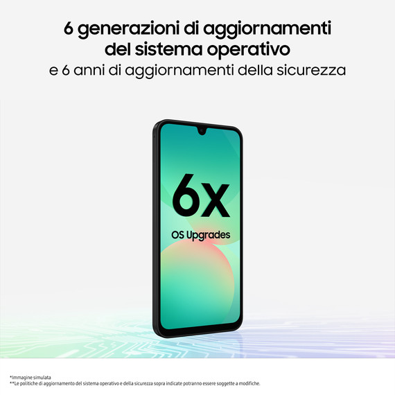Samsung Galaxy A26 5G, Display Super AMOLED 6.7”, 8GB RAM, 256GB, Mint