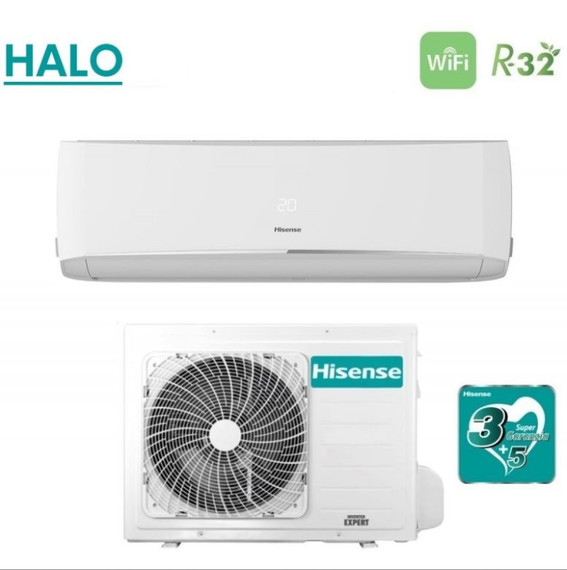 Hisense Climatizzatore Inverter 18000 Btu CBXS182AG+CBXS182AW Halo New