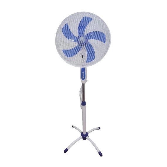 Ventilatore a Piantana Harry DPM 5 Pale Ø40cm, 45W, Altezza 125cm, 3 Velocità, Oscillante