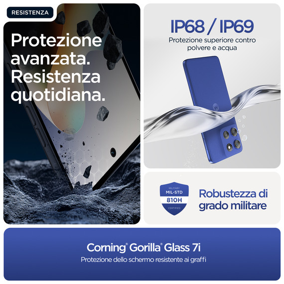 Motorola Smartphone Moto G56 5G 8GB/256GB – 6.5" 120Hz – Blue