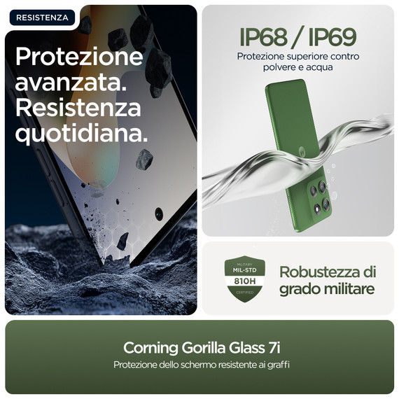 Motorola Smartphone Moto G56 5G 8GB/256GB – Display 6.5" 120Hz – Verde