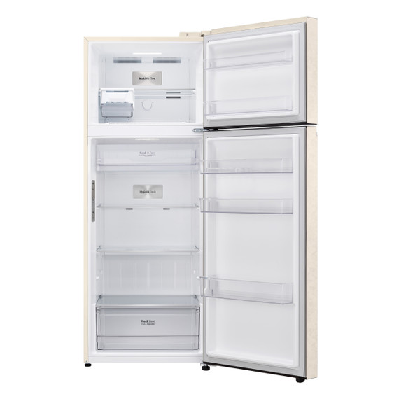 LG GTBV44SEBKD Frigorifero doppia porta 70cm, Classe E, 461L, Door & Linear Cooling,Sabbia