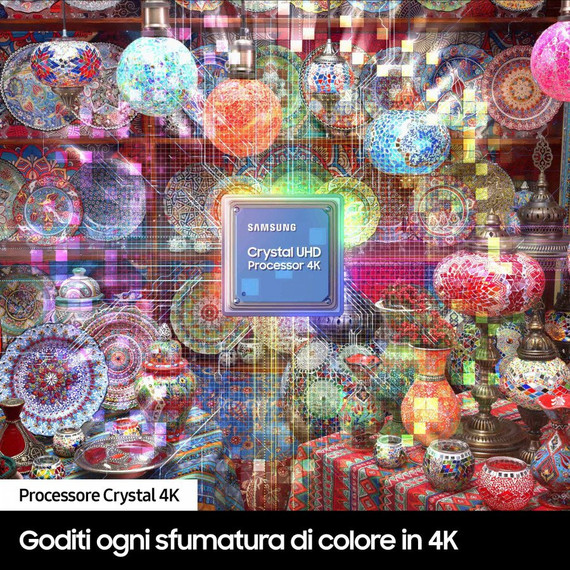 Samsung TV LED 55" 55DU85 Ultra HD 4K Smart TV: Immagini Cristalline e Connettività Avanzata