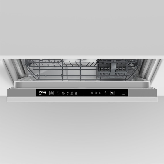 Beko b300 Lavastoviglie a scomparsa totale 60 cm, Classe D, 49dBA, 13 coperti, 4 programmi
