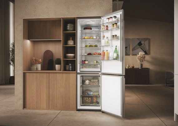 Haier 2D 60 Serie 3 HDPW3620DNPD Libera installazione 406 L D Acciaio inox